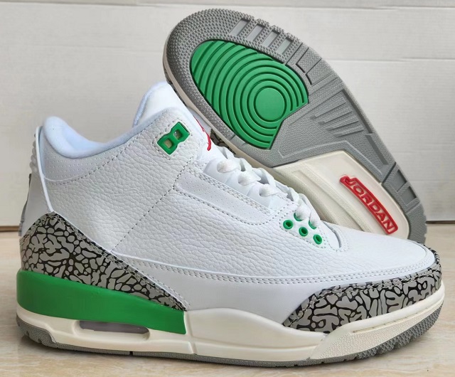 Air Jordan 3 Cement Lucky Green [Cheap Jordans Shoes 3 51]